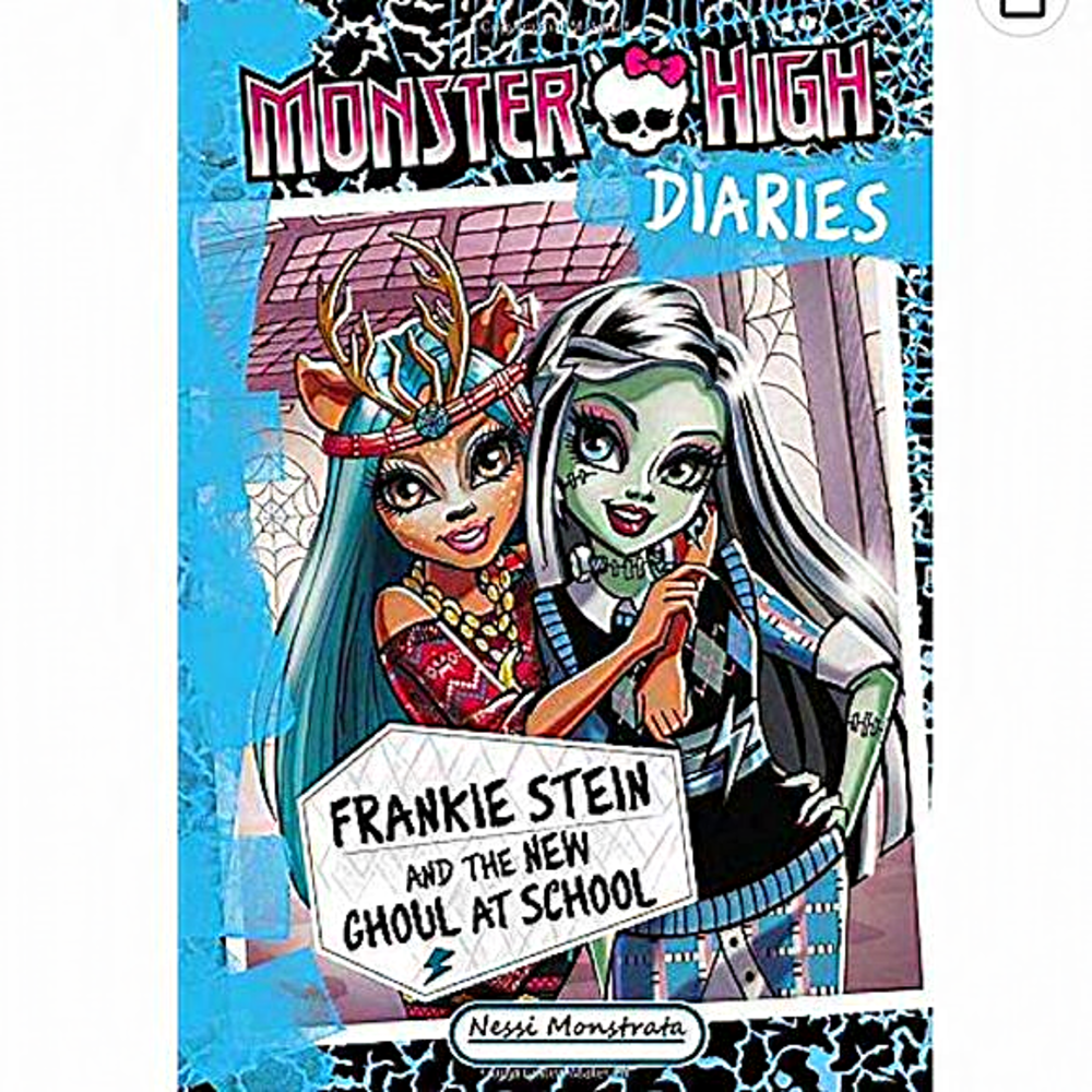 Monster High Diaries: Frankie Stein and the New Ghoul at‎ School Book hardcover